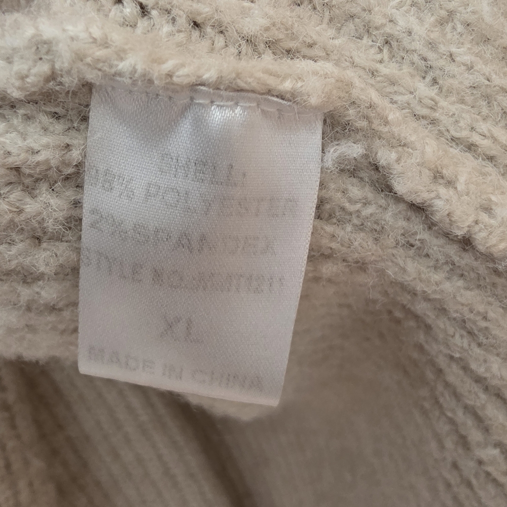 Cozy Beige Knit Sweater and Pants Set - Picture 6 of 7